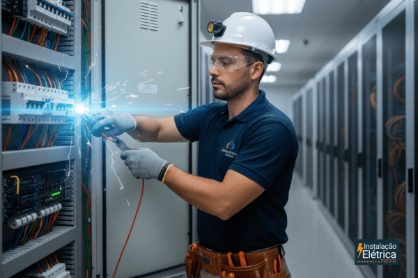 gestão de manutenção instalação elétrica